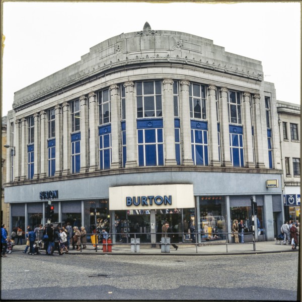 Burton, 6-8 High Street, Paisley, Renfrewshire, Scotland, 1970s-1980s. Creator: Nicholas Anthony John Philpot.