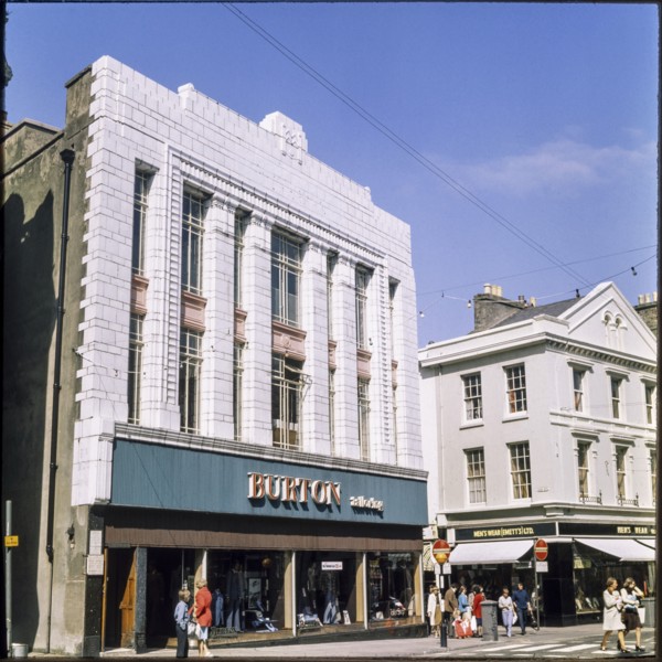 Burton, Victoria Street, Douglas, Isle of Man, 1975-1980. Creator: Nicholas Anthony John Philpot.