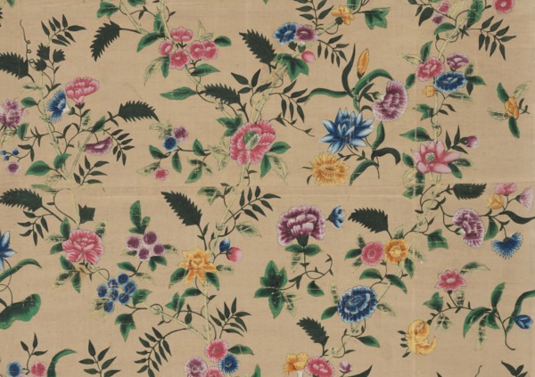 Panel (Dress Fabric), China, 18th century, Qing dynasty (1644-1911). Creator: Unknown.