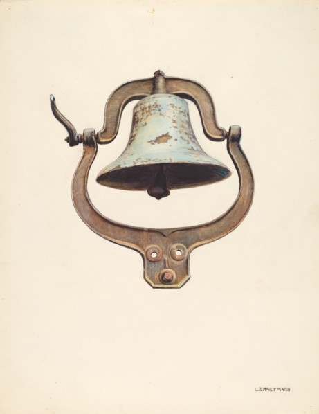Bell, 1935/1942. Creator: L. B. Hartman.