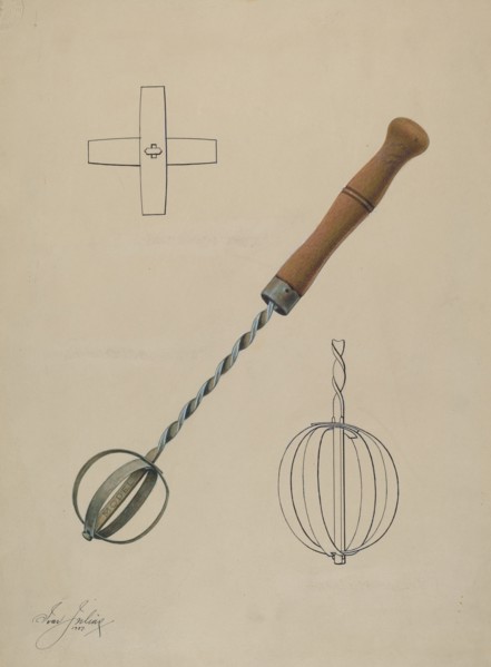 Egg Beater, 1937. Creator: Ivar Julius.
