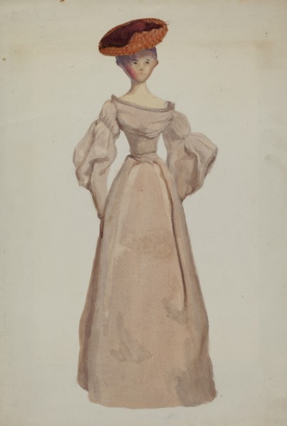Doll, c. 1936. Creator: Kapousouz.