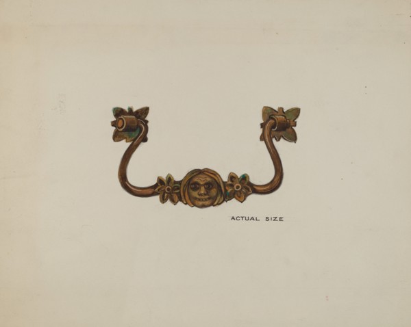 Handle, c. 1936. Creators: Harry Mann Waddell, Dana Bartlett.