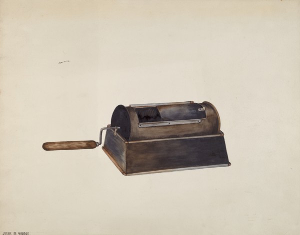 Coffee Roaster, c. 1940. Creator: Jessie M Youngs.