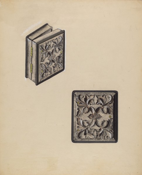 Portrait Case, 1935/1942. Creator: Anthony Zuccarello.