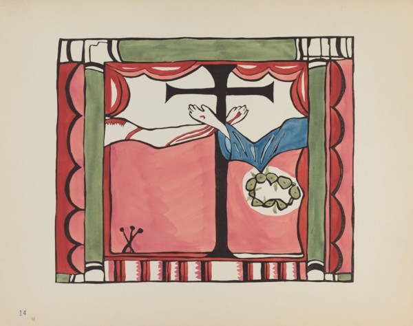 Plate 14: Main Altarpiece, Chimayo: From Portfolio "Spanish Colonial Designs of New Mexico", 1935/19 Creator: Unknown.