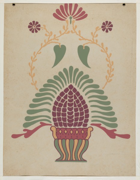 San Gabriel Mission Priest's Vestment from the portfolio "Decorative Art...",1935/1942. Creator: Unknown.