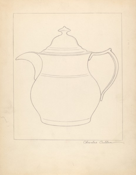 Coffee Pot, 1935/1942. Creator: Charles Cullen.