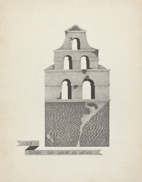 Mision San Diego de Alcala. Creator: James Jones.