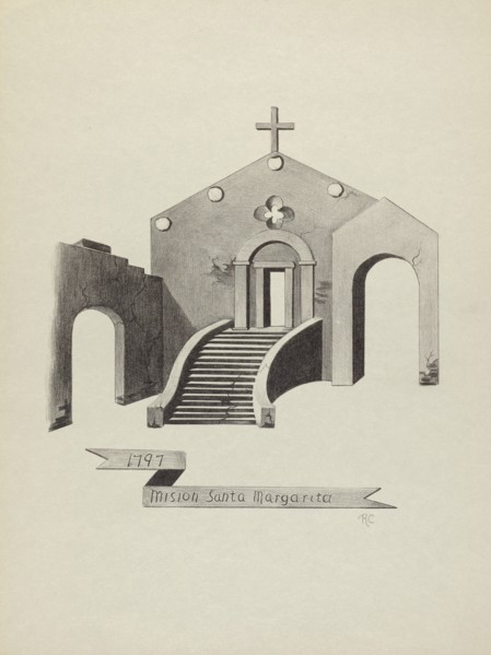 Mision Santa Margarita. Creator: James Jones.