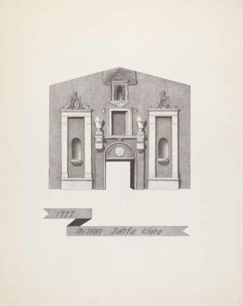 Mision Santa Clara, 1935/1942. Creator: James Jones.