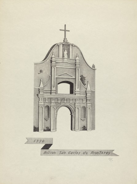 Mision San Carlos de Monterey. Creator: James Jones.