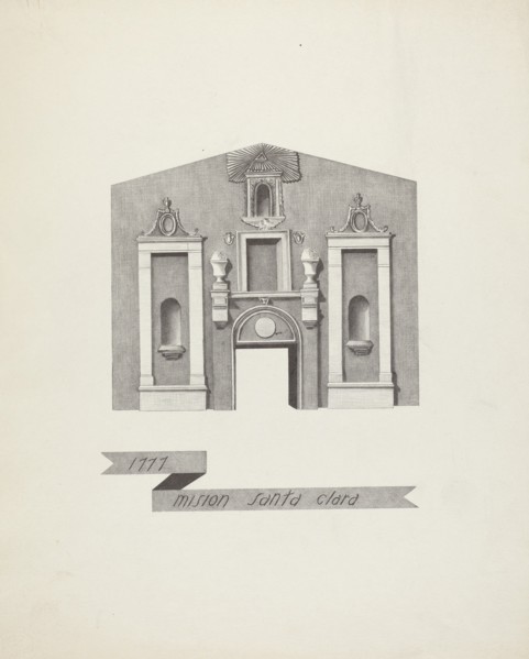 Mision Santa Clara, 1935/1942. Creator: James Jones.