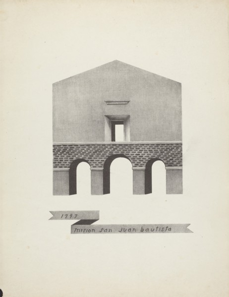 Mision San Juan Bautista, 1935/1942. Creator: James Jones.