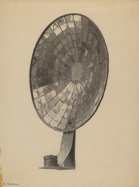 Sconce, c. 1938. Creator: Gordon Sanborn.