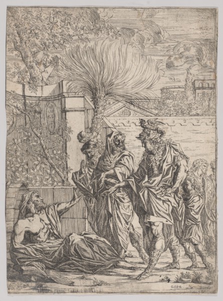Alexander the Great meeting Diogenes, ca. 1580-1640. Creator: Anon.