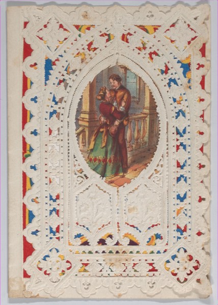 Valentine, ca. 1880. Creator: Anon.