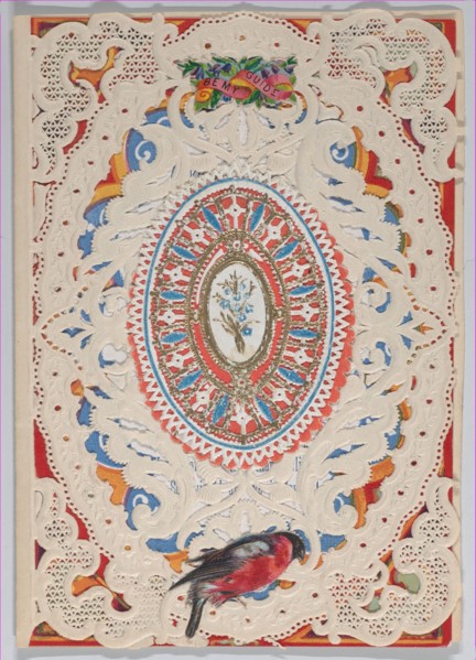 Valentine, ca. 1880. Creator: Anon.