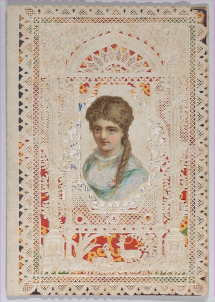 Valentine, ca. 1880. Creator: Anon.