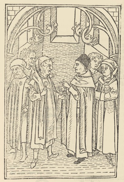 Page from Stern des Meschiah, 1477., 1477. Creator: Anon.
