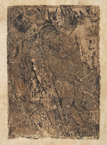 St. Christopher (Schr. 2839m), 15th century., 15th century. Creator: Anon.