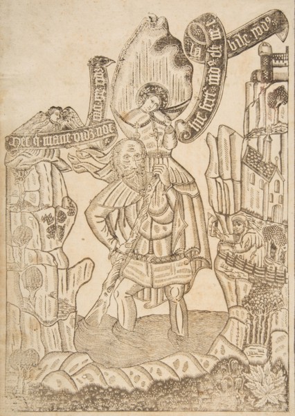 Saint Christopher, probably 16th century., probably 16th century. Creator: Anon.