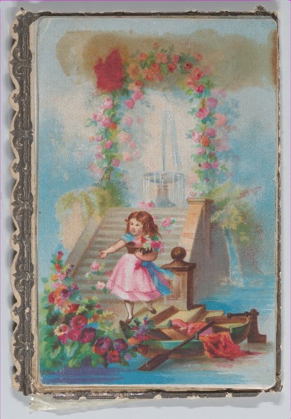 Valentine - Mechanical -- four layers, merrymaking, ca. 1875., ca. 1875. Creator: Anon.