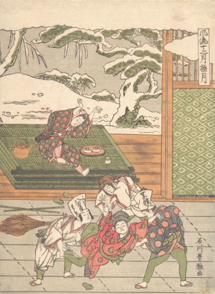 The Twelfth Month, ca. 1767. Creator: Ishikawa Toyomasa.