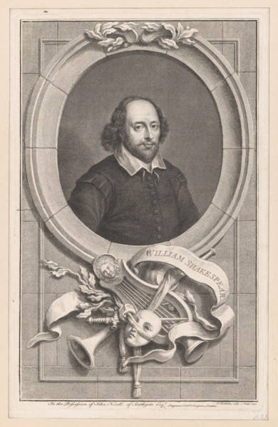 William Shakespeare, 1747. Creator: Jacobus Houbraken.