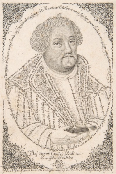 Portrait of Martin Luther, ca. 1680-1702. Creator: Johann Michael Püchler.