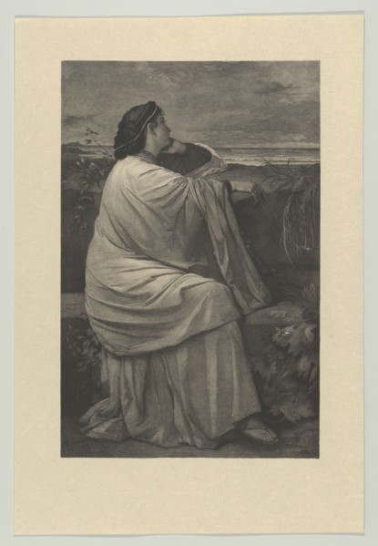 Iphigenia, 1872. Creator: Joseph Friedrich Leopold.