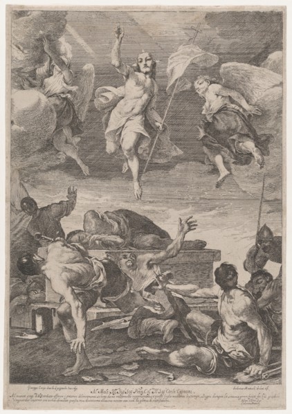 The Resurrection of Christ, ca. 1700-40. Creator: Lodovico Mattioli.