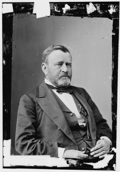 President Ulysses S. Grant, between 1870 and 1880. Creator: Unknown.