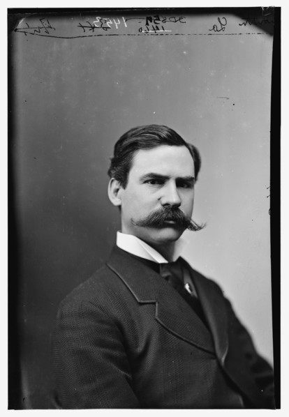 Governor Henry Clay Warmoth of Louisiana, between 1870 and 1880. Creator: Unknown.