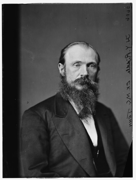 Haywood Yancey Riddle of Tennessee, between 1870 and 1880.  Creator: Unknown.