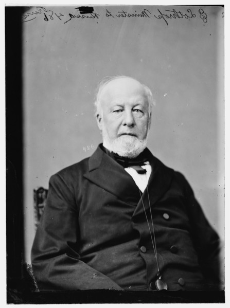 George V. N. Lothrop, Minister to Russia, between 1870 and 1880. Creator: Unknown.