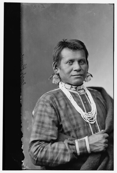 Eagle Plume (Indian), between 1870 and 1880. Creator: Unknown.