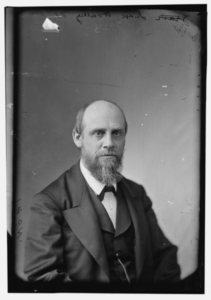 George Hoadley, Judge Hoadley, Gov. of Ohio, between 1870 and 1880. Creator: Unknown.