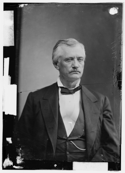 John Tyler Morgan of Alabama, between 1870 and 1880. Creator: Unknown.