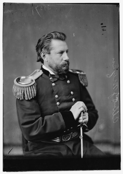 General Albert J. Myer, US Army, between 1870 and 1880. Creator: Unknown.