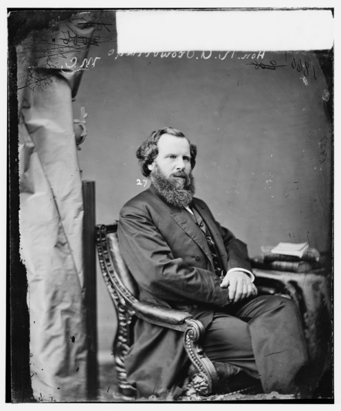 Rowland Ebenezer Trowbridge of Michigan, between 1860 and 1875. Creator: Unknown.