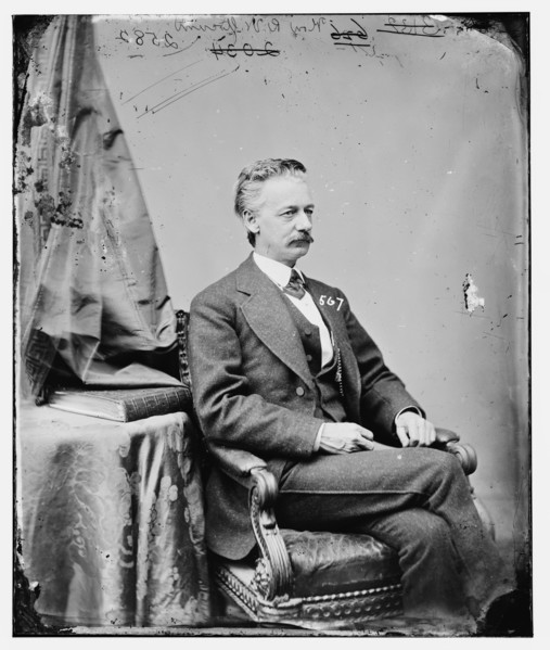 Henry Warner Slocum Senior of New York, between 1860 and 1875. Creator: Unknown.