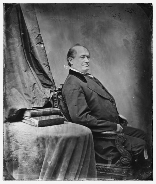 Godlove Stein Orth of Indiana, between 1860 and 1875. Creator: Unknown.