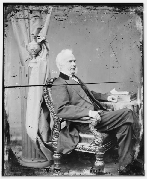 Luke Potter Poland of Vermont, between 1860 and 1875. Creator: Unknown.