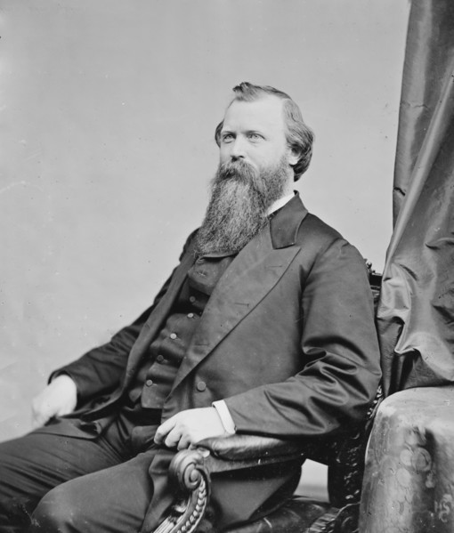 William Morris Stewart of Nevada, between 1860 and 1875. Creator: Unknown.