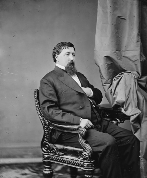 John Hubler Stover of Missouri, between 1860 and 1875. Creator: Unknown.