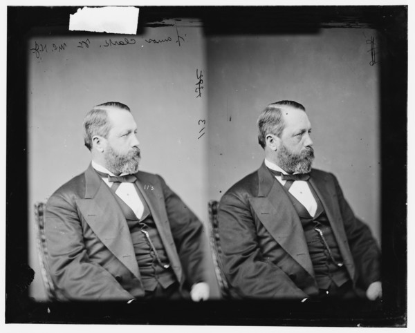 Amos Clark Jr. of New Jersey, between 1865 and 1880. Creator: Unknown.