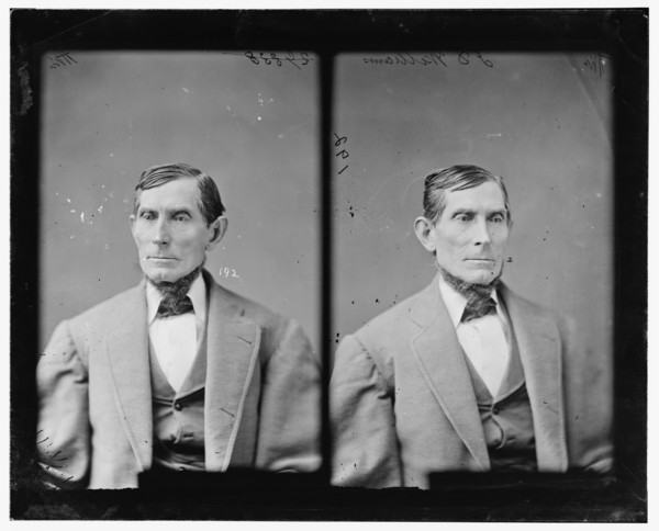 James Douglas Williams of Indiana, between 1865 and 1880. Creator: Unknown.