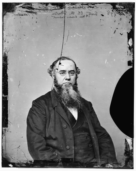 Edwin M. Stanton, between 1862 and 1865. Creator: Unknown.