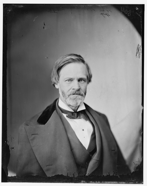 John Sherman of Ohio, between 1865 and 1880. Creator: Unknown.